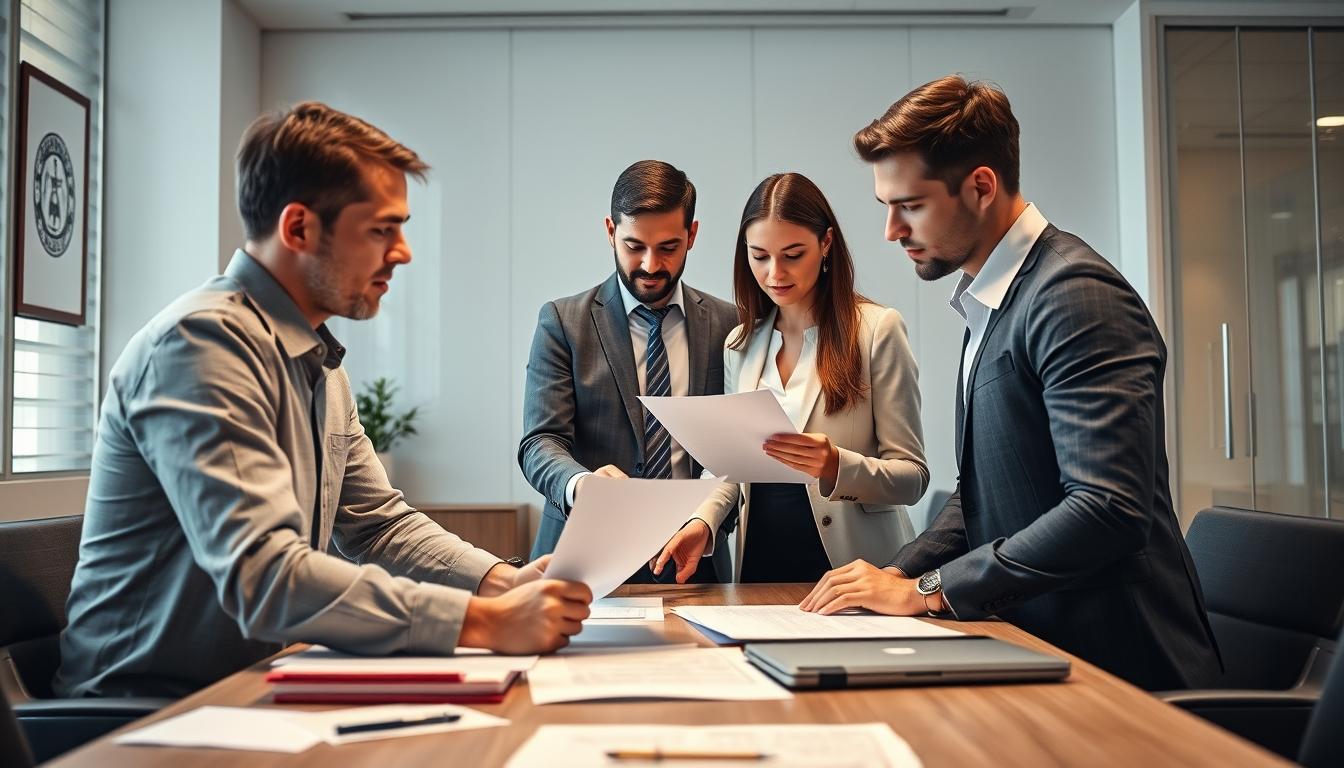 Property settlement documents and transfer review